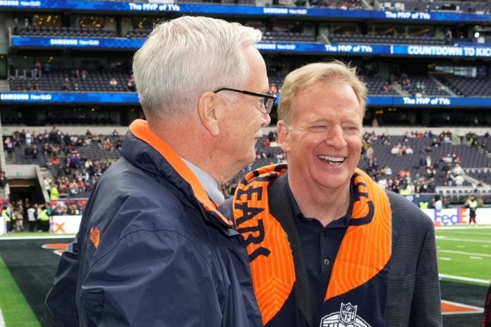 NFL: London Games-Jacksonville Jaguars at Chicago Bears george mccaskey