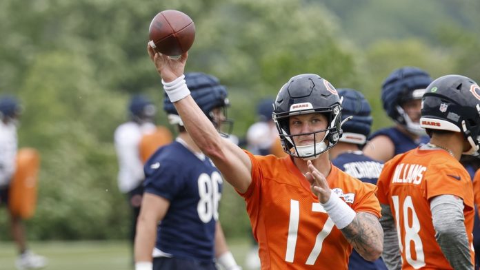 NFL: Chicago Bears Minicamp tyson bagent