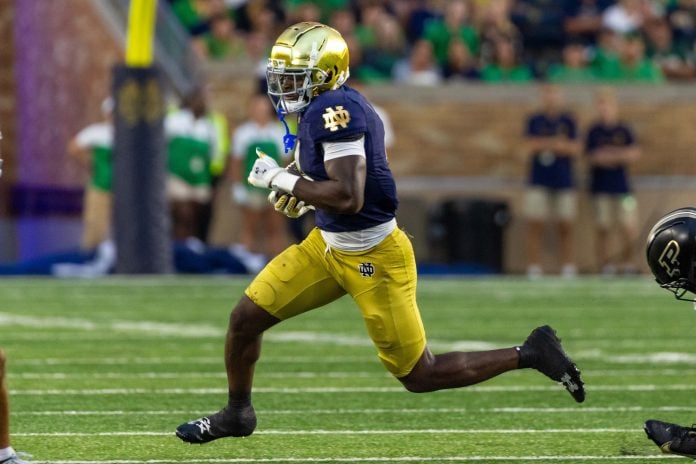 NCAA Football: Purdue at Notre Dame chicago bears