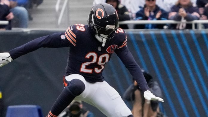 NFL: New Orleans Saints at Chicago Bears tyrique stevenson