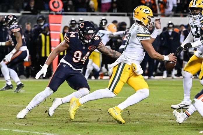 NFL: NFC Wild Card Round-Green Bay Packers at Chicago Bears austin booker