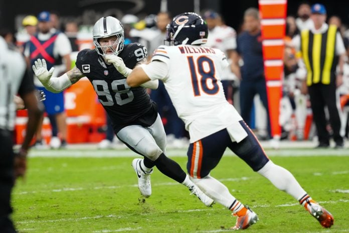 NFL: Chicago Bears at Las Vegas Raiders