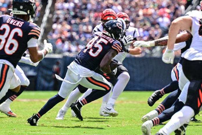 NFL: Cincinnati Bengals at Chicago Bears amen ogbongbemiga