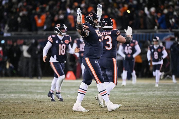 NFL: NFC Divisional Round-Los Angeles Rams at Chicago Bears caleb williams