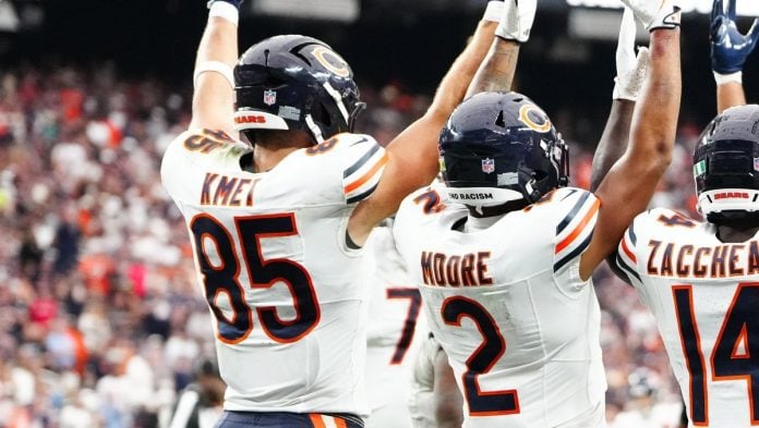 NFL: Chicago Bears at Las Vegas Raiders ben johnson