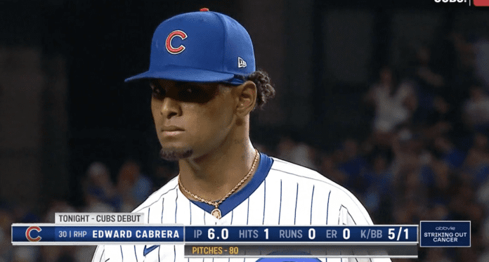 Edward Cabrera Cubs Debut