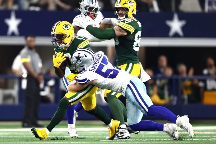 NFL: Green Bay Packers at Dallas Cowboys jack sanborn