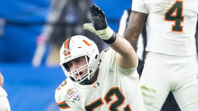 NCAA Football: Fiesta Bowl-Miami vs Mississippi ryan poles