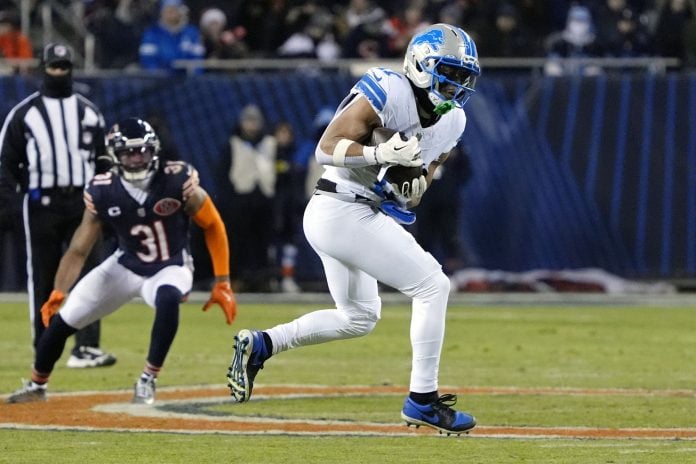 NFL: Detroit Lions at Chicago Bears kalif raymond