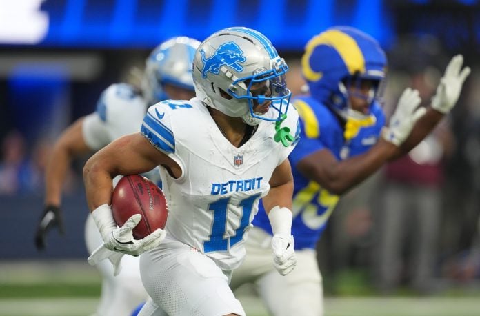 NFL: Detroit Lions at Los Angeles Rams kalif raymond