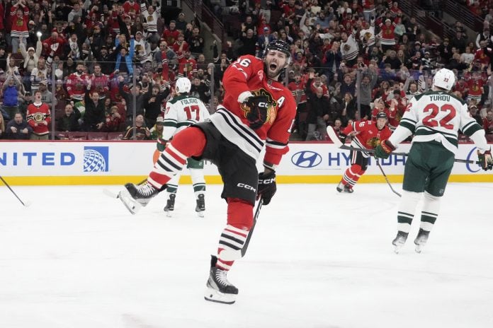 NHL: Minnesota Wild at Chicago Blackhawks