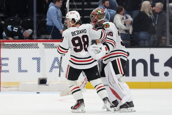 NHL: Chicago Blackhawks at Utah Mammoth