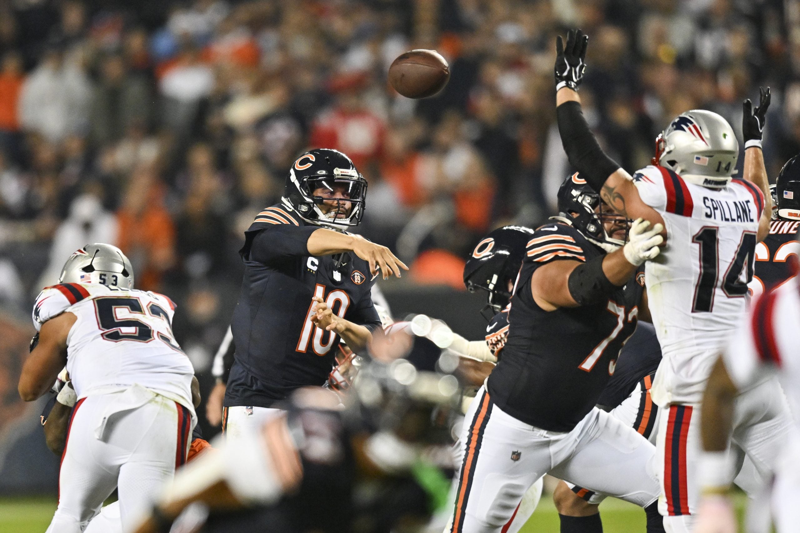 How One Caleb Williams Throw Left Even The Patriots In Awe After The Game How One Caleb Williams Throw Left Even The Patriots In Awe After The Game